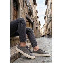 Panorama Hakiki Nubuk Deri Erkek Sneaker