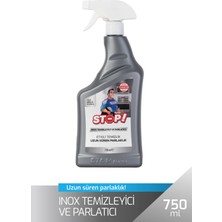 Stop Forte Inox Temizleyici ve Parlatıcı 750 Ml.beyaz Eşya & Paslanmaz Çelik.uzun Süre Parlaklık