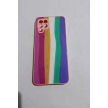 Camkapak Aksesuar Samsung A 22 \ M 32 Arkası Cam Kılıf Modeli