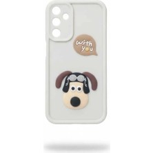 Camkapak Aksesuar Samsung A15 Karikatür Kılıf Modeli