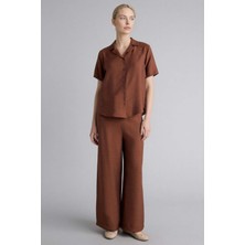 DeFacto Relax Fit Geniş Paça Kapri G1552AX26SM
