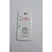 Camkapak Aksesuar Samsung J 7 Prime Şeffaf Telefon Kılıf Modeli