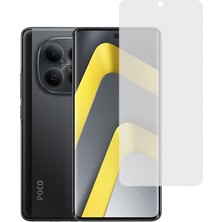 Microcase Xiaomi Poco M8 Curved Tam Kaplayan Kavisli Tempered Cam Ekran Koruyucu - AL3282