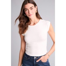 DeFacto Slim Fit Bisiklet Yaka Basic Modal Kısa Kollu Tişört F0685AX26SM
