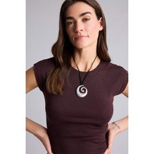 DeFacto Slim Fit Bisiklet Yaka Basic Düz Modal Kısa Kollu Tişört F0685AX26SM
