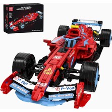 Mould King Sf-24 Racing Car 1:10 Model Yapım Seti 1401 Parça Premium