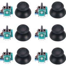 Pop Konsol PS5 Analog Motor ve Topuz Seti 6+6 Playstation 5 Tamir PS5 Motor Kol Tamir Seti Yedek Parça