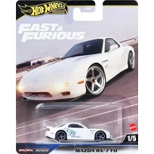 Hot Whells Hot Wheels Premium Fast & Furious Mazda Rx-7 FD 1/64 Ölçekli Koleksiyonluk Metal Araba