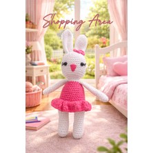 Shopping Area Amigurumi El Örmesi Tavşan Oyuncak
