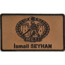 Seyhan Meti Deri Isimlik - Arkası Cırtlı