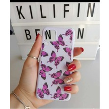 Camkapak Aksesuar Samsung A 22 \ M32 Kelebek Desen Kılıf Modeli