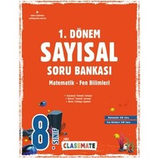 Okyanus Yayınları Okyanus 8. Sınıf Classmate 1. Dönem Sayısal Soru Bankası Okyanus