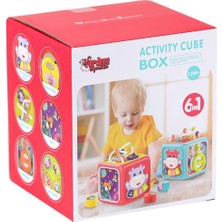 Vardem Oyuncak BIB-688-57 Aktivite Küpü 6ın1