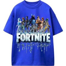 Dereff Fortnite T-Shirt (Mavi)