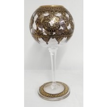 Ipek Ticaret Glasland Eşrefi El Işlemeli El Dekoru Mumluk