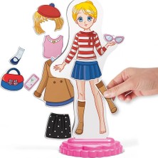 Eco Lounge Quercetti Manyetik Moda Bebeği Anna