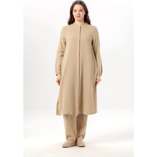 Eliş Şile Bezi Uzun Kol Yaren Hakim Yaka Yazlık Müslin Tunik Vizon Vzn