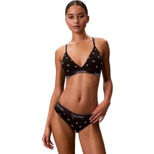Calvin Klein Kadın Siyah Hafif Destekli Üçgen Sütyen LV00QF8498