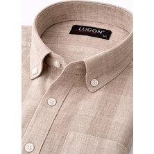 Lugon Klasik Regular Fit Uzun Kol Erkek Gömlek 7608