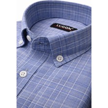 Lugon Klasik Regular Fit Uzun Kol Erkek Gömlek 7613