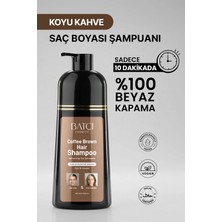 Batçı Hair Atelier Beyaz Saçlar Için Koyu Kahve Anında Etkili Saç Boyası Şampuan 350 ml
