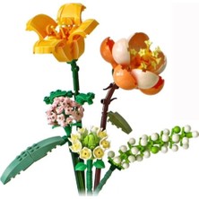 Mercansa LZ1658 Loz Eternal Flowers Serisi - ''güneşli ve Enerjik Turuncu'' 456 Parça Yapım Seti