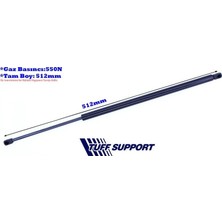 Tuff Bagaj Amortisörü Ford Focus Sw 99-  (UZUNLUK=512MM BASINÇ=550N) (2 Ad )