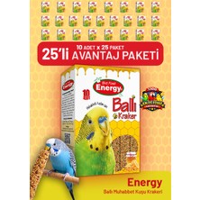 Bird Food Energy Ballı Muhabbet Kuşu Krakeri 10'lu- 25 Adet