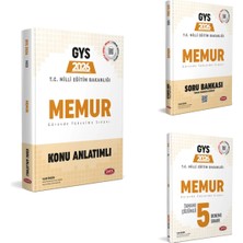Data Yayınları Data 2026 GYS Milli Eğitim Bakanlığı Memur Konu + Soru + Deneme S