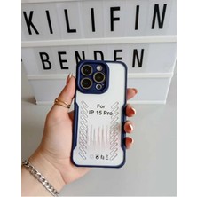 Camkapak Aksesuar Iphone 15 Pro Şefaf Kılıf Modeli