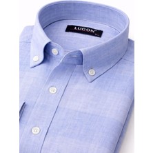 Lugon Klasik Regular Fit Uzun Kol Erkek Gömlek 7608