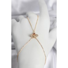 Youday Accessories Pirinç Gold Renk Sinek Model Kadın Şahmeran