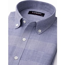 Lugon Klasik Regular Fit Uzun Kol Erkek Gömlek 7608