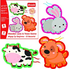 Rossie Ahşap İp Geçirme El Becerisi Oyunu - Seri 2