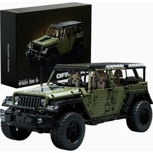 Nifeliz 4x4 Askeri Off-Road Araç Yapım Seti 2899 Parça Premium Model