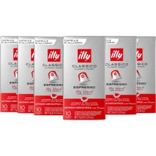 Illy 6'lı Classico Alüminyum Kapsül