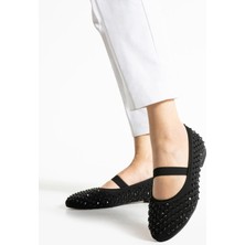 Cozi Company Günlük Rahat Dikenli Lastikli Kadın Babet