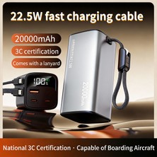 MMctech 20000MAH Güç Bankası Hızlı Şarjlı Akıllı Ürünler Için Taşınabilir Şarj Cihazı Powerbank