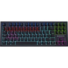 Gamebooster Lumin Rgb Blue 60M Switch Kablolu Siyah Mekanik Gaming Klavye
