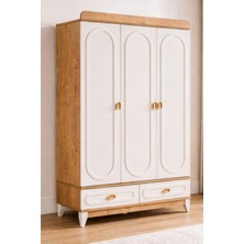 Setay Gardırop, Soft 3 Kapaklı 2 Çekmeceli Dolap