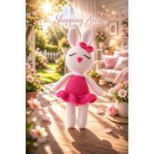 Shopping Area Amigurumi El Örmesi Tavşan Oyuncak