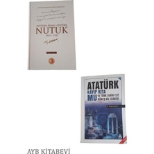 Atatürk Araştırma Merkezi Nutuk - Özgün Dille (Orijinal, Ciltli)+Atatürk Kayıp Kıta Mu ve Türk Tarih Tezi Güneş Dil Teorisi 2 Kitap-Atam-
