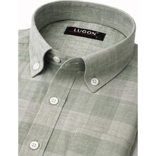 Lugon Klasik Regular Fit Uzun Kol Erkek Gömlek 7608