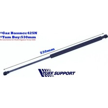Tuff Bagaj Amortisörü Nıssan Qashqaı Iı (J11)  (UZUNLUK=530MM BASINÇ=425N) (2 Ad )