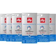 Illy 6'lı Kafeinsiz Alüminyum Kapsül