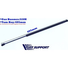 Tuff Bagaj Amortisörü Kıa Rıo (Yeni)13 (UZUNLUK=485MM BASINÇ=320N) (2 Ad )