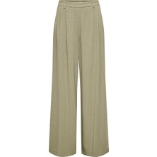 Only Onlemmıa-Sıesta Mw Lınen Wıde Pant Pnt Kadın Green Pantolon - 15370398