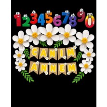 Promisebackdrop2 Anneler Günü Kutlu Olsun,canım Annem Okul Etkinlik Kumaş Fon 150X 200 cm