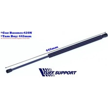 Tuff Bagaj Amortisörü Cıtroen C3 Peugeot 307   (UZUNLUK=445MM BASINÇ=420N) (2 Ad )