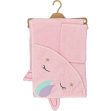 Bebekevi Dokuma Kapşonlu Havlu 2'li Silgi 1605